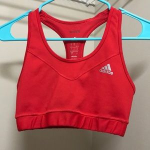 Adidas Red Sports Bra
